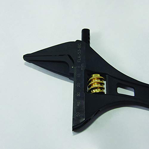 Fujiya Light Monkey Wrench Black-gold FLA-28/32/43/53 - WAFUU JAPAN