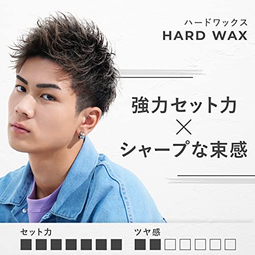 GATSBY THE DESIGNER Hard Wax Sharp x Hard 80g - WAFUU JAPAN