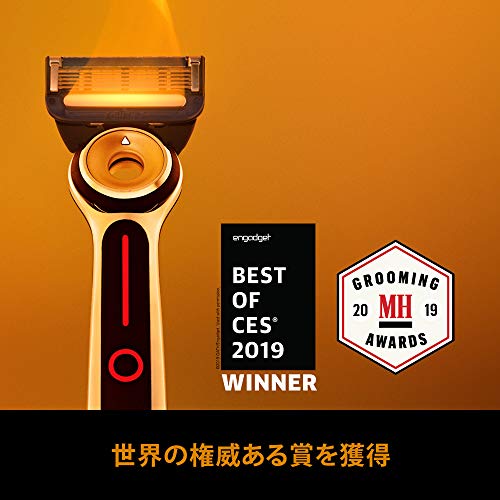 Gillette Labs Heated Laser Razor Replacement Blades (4 Blades) Shaving Razor Men - WAFUU JAPAN