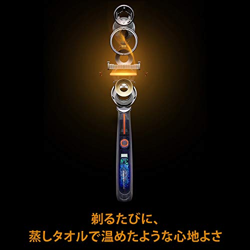 Gillette Labs Heated Laser Razor Replacement Blades (4 Blades) Shaving Razor Men - WAFUU JAPAN