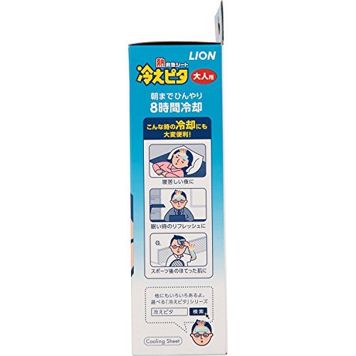 Hiepita Cooling pads Adult Use 12 + 4 Sheets - WAFUU JAPAN