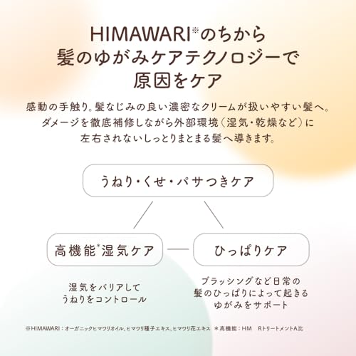 HIMAWARI Dear Beute warping deep repair hair mask - WAFUU JAPAN