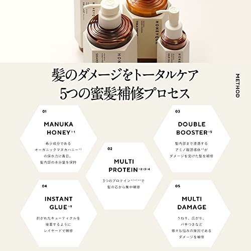 HONEQUE Deep Repair Hair Treatment Moist - WAFUU JAPAN