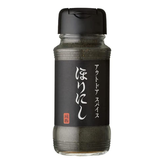 HORINISHI Smoked Outdoor Spice HORINI-SHI Black, Bottled, 100g - WAFUU JAPAN