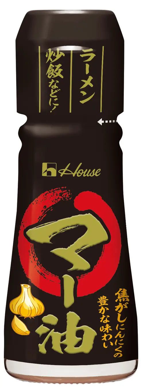 House Foods Mayu Black Garlic Oil 31g - WAFUU JAPAN
