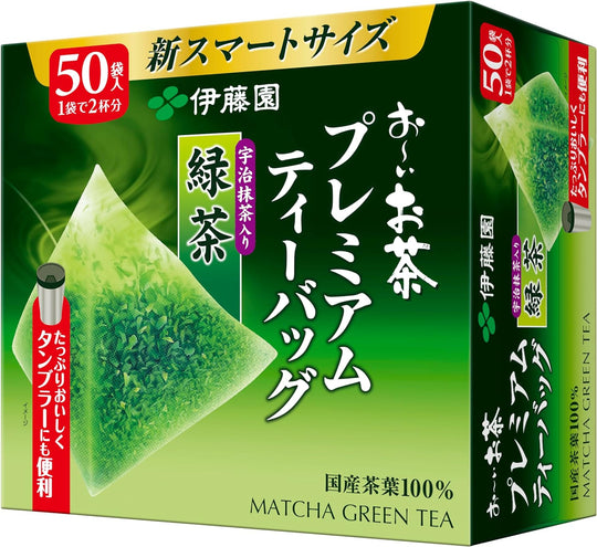 Ito En Oi Ocha Premium Japanese Green Tea Matcha Blend 50 Bags - WAFUU JAPAN