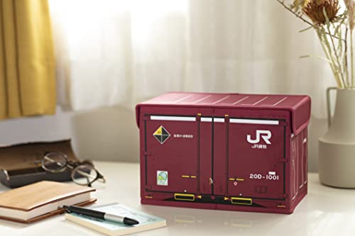 JR Freight Container Organizing and Storage Box Book JR Logo Ver. - WAFUU JAPAN