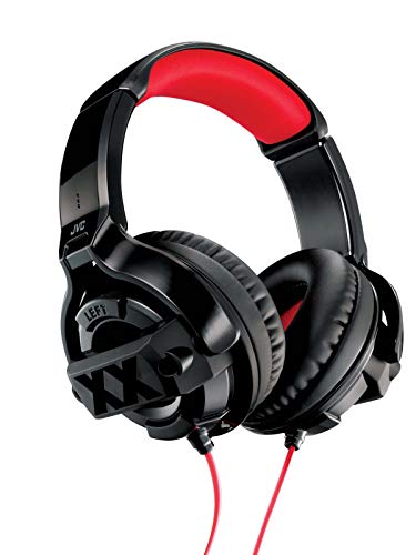 JVC HA-XM20X XX Series Sealed Headphones Black & Red - WAFUU JAPAN