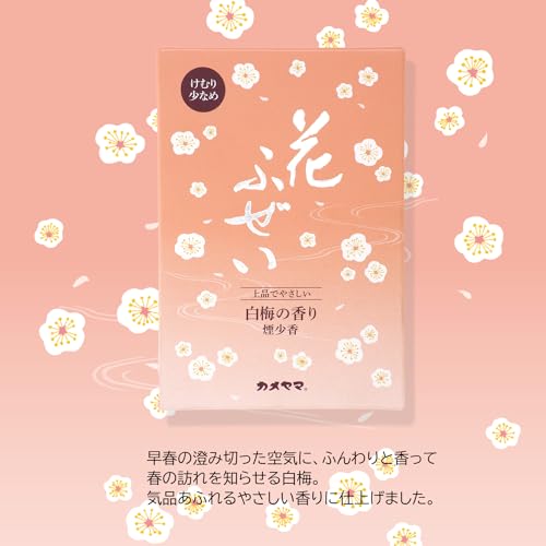 Kameyama SENKOU Incense Sticks Byakudan Plum fragrance - WAFUU JAPAN