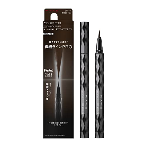 Kanebo KATE Supersharp Liner EX3.0 BR-1 0.6ml - WAFUU JAPAN