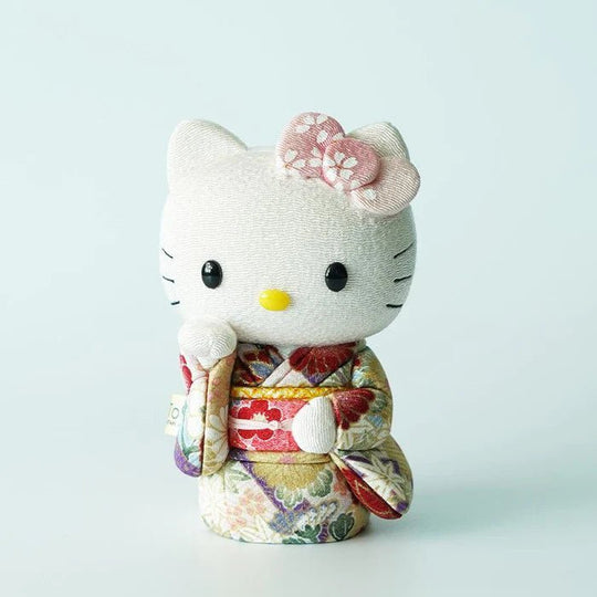 Kimono Beckoning Hello Kitty - Edo Kimekomi Japan Limited - WAFUU JAPAN