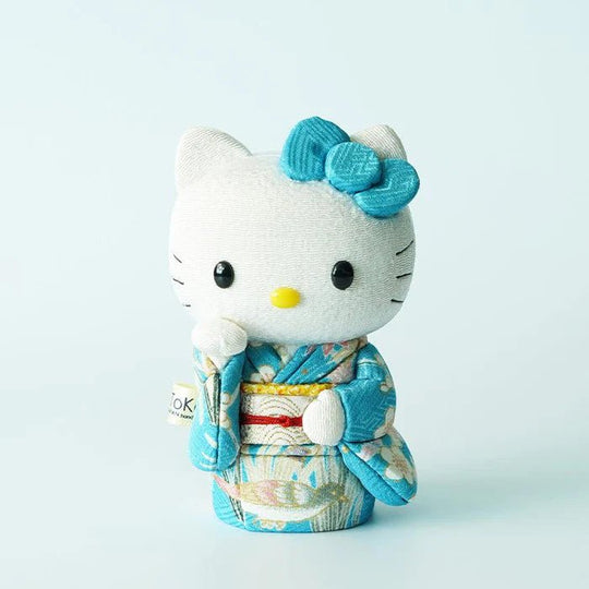Kimono Beckoning Hello Kitty - Edo Kimekomi Japan Limited - WAFUU JAPAN