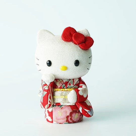 Kimono Beckoning Hello Kitty - Edo Kimekomi Japan Limited - WAFUU JAPAN
