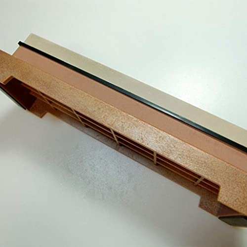 KING KW65 1000/6000 Grit Combination Whetstone with Plastic Base - WAFUU JAPAN