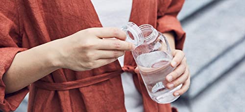 KINTO Water Bottle 300ml Clear Lightweight Compact Dishwasher Safe 20381 - WAFUU JAPAN