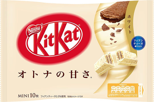 kitkat mini white chocolate 10pcs - WAFUU JAPAN