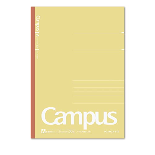 KOKUYO notebook Campus Limited B5 Dot A ruled 5 color pack(7mm) - WAFUU JAPAN