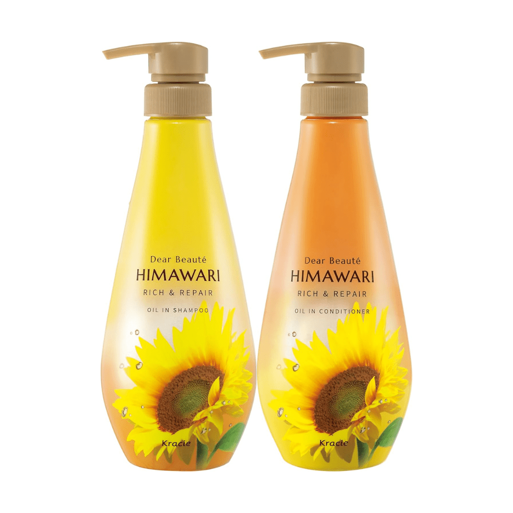 Kracie Dear Beauté HIMAWARI rich&repair Oilin shampooing&Trea WAFUU