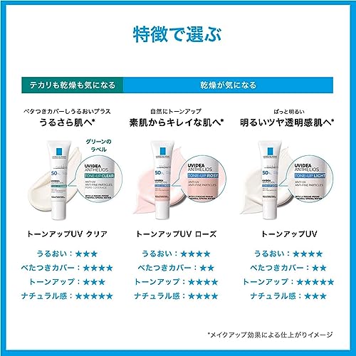 La Roche-Posay UVidea XL Protection Tone-up Clear SPF50+ PA++++ 30ml - WAFUU JAPAN