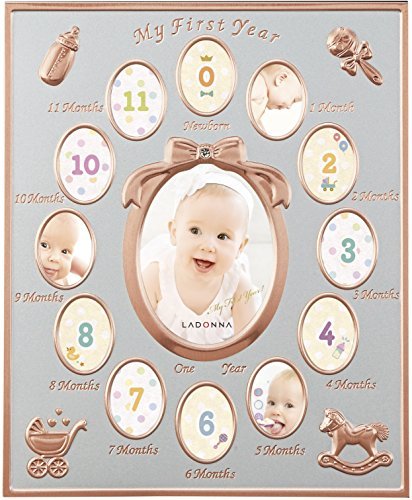 LADONNA Baby Frame MB84-130-PGD 12month Baby Frame Pink Gold - WAFUU JAPAN