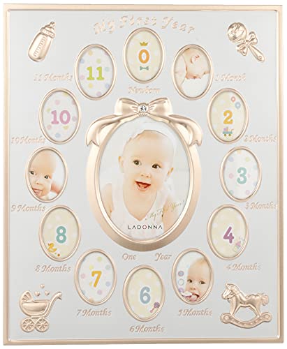 LADONNA Baby Frame MB84-130-PGD 12month Baby Frame Pink Gold - WAFUU JAPAN