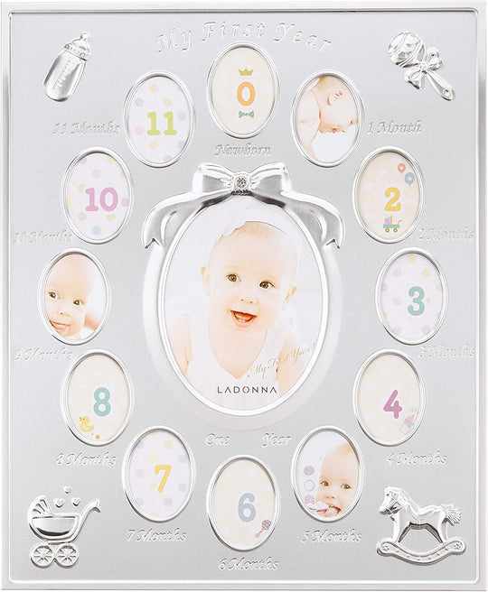 LADONNA Baby Frame MB84-130-SV 12month Baby Frame Silver - WAFUU JAPAN