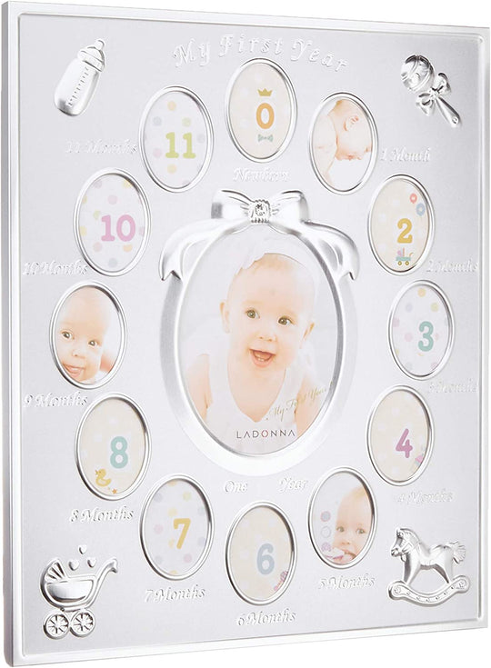 LADONNA Baby Frame MB84-130-SV 12month Baby Frame Silver - WAFUU JAPAN