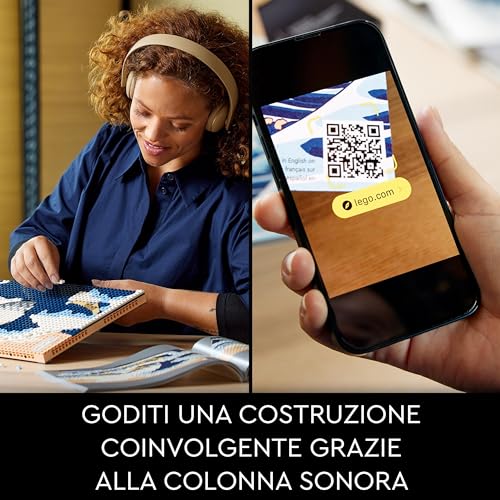 LEGO Art Hokusai - The Great Wave 31208 Building Kit - WAFUU JAPAN