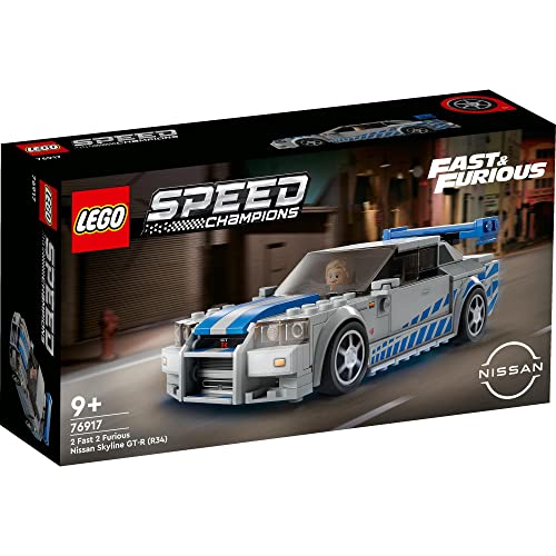 LEGO Speed Champion Wild Speed Nissan Skyline GT-R (R34) 76917 Toy Block - WAFUU JAPAN