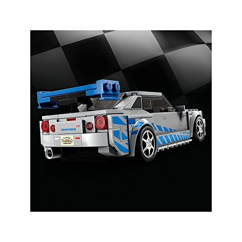 LEGO Speed Champion Wild Speed Nissan Skyline GT-R (R34) 76917 Toy Block - WAFUU JAPAN