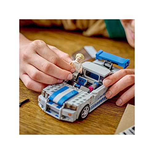 LEGO Speed Champion Wild Speed Nissan Skyline GT-R (R34) 76917 Toy Block - WAFUU JAPAN