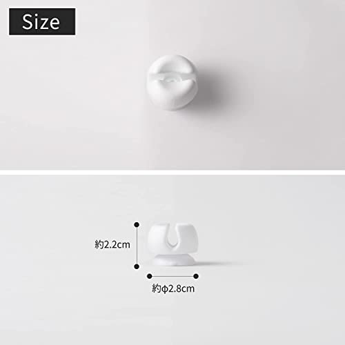 Marna Toothbrush Holder (White / 2pcs) W614W - WAFUU JAPAN