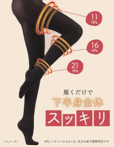 Medi Qtto Style Up Warming Tights for Outside Use M - WAFUU JAPAN