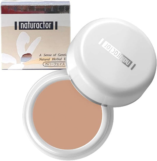 Meiko Cosmetics Naturactor Cover Face Concealer Foundation 20g - WAFUU JAPAN