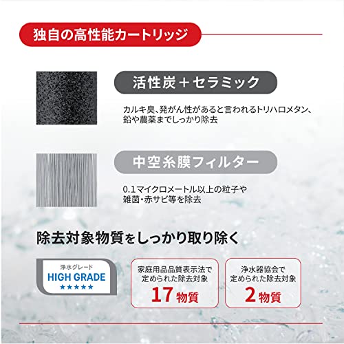 Mitsubishi Chemical Cleansui Purifier Pot-type Pot Series White CP012-WT - WAFUU JAPAN