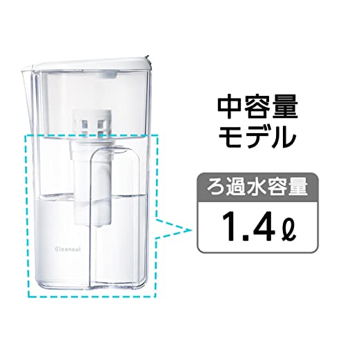 Mitsubishi Chemical Cleansui Purifier Pot-type Pot Series White CP405-WT - WAFUU JAPAN