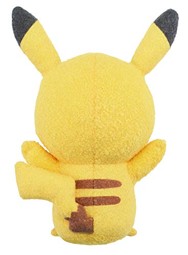 Monpoke Hajimete no Mokomoko Plushie Pikachu - WAFUU JAPAN