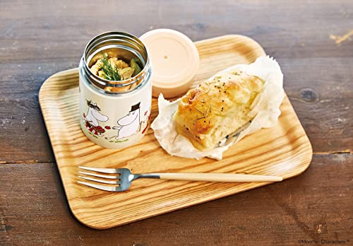 MOOMIN Vacuum Insulated Soup Jar BOOK Ivory - WAFUU JAPAN