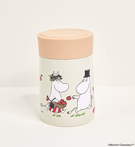 MOOMIN Vacuum Insulated Soup Jar BOOK Ivory - WAFUU JAPAN