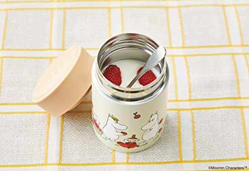 MOOMIN Vacuum Insulated Soup Jar BOOK Ivory - WAFUU JAPAN