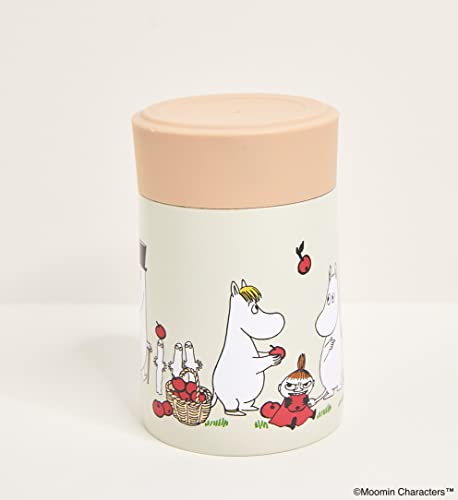 MOOMIN Vacuum Insulated Soup Jar BOOK Ivory - WAFUU JAPAN