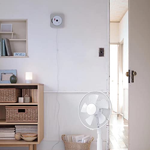 MUJI CD Player Wall CPD-4 Mounted Radio Audio FM White Remote Control Mountable - WAFUU JAPAN