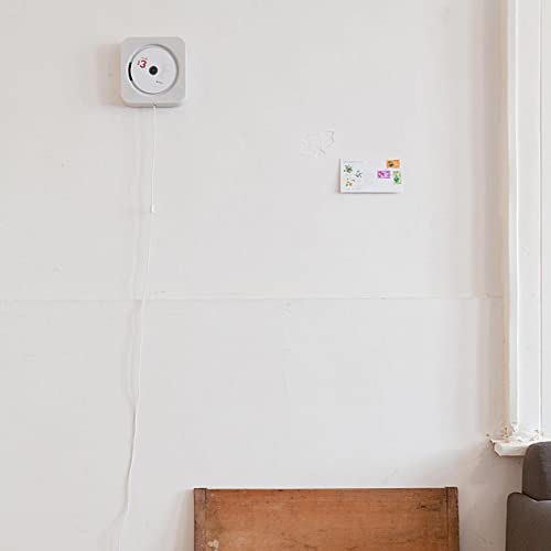 MUJI CD Player Wall CPD-4 Mounted Radio Audio FM White Remote Control Mountable - WAFUU JAPAN