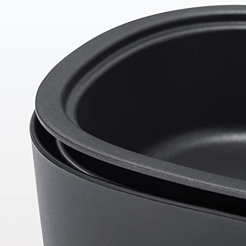 MUJI JAPAN Deep Grill Pot MJ-HPFK1 2021AW model Black 100V - WAFUU JAPAN