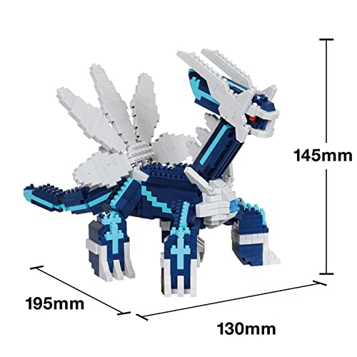 Nanoblock Pokemon Dialga Deluxe Edition NBPM_094 - WAFUU JAPAN