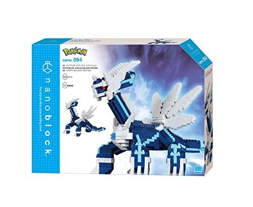 Nanoblock Pokemon Dialga Deluxe Edition NBPM_094 - WAFUU JAPAN