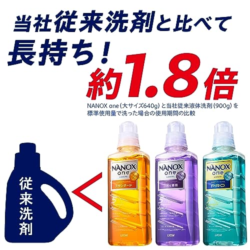 NANOXone PRO Laundry Detergent Highest cleaning and deodorizing power in history Highly concentrated complete gel 640g - WAFUU JAPAN