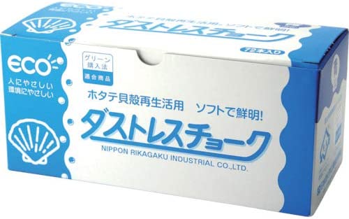 Nihon Rikagaku Industry Chalk Blue 72pcs DCC-72-BU - WAFUU JAPAN