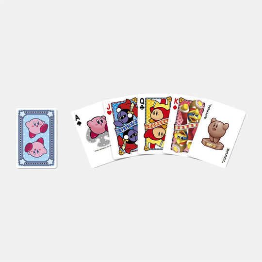 Nintendo Kirby of the Stars playing cards Blue - WAFUU JAPAN