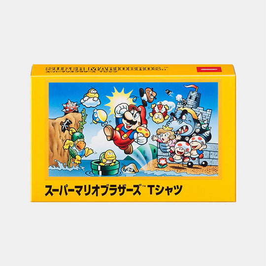 Nintendo TOKYO Official T-shirts Super Mario Brothers Orange - WAFUU JAPAN